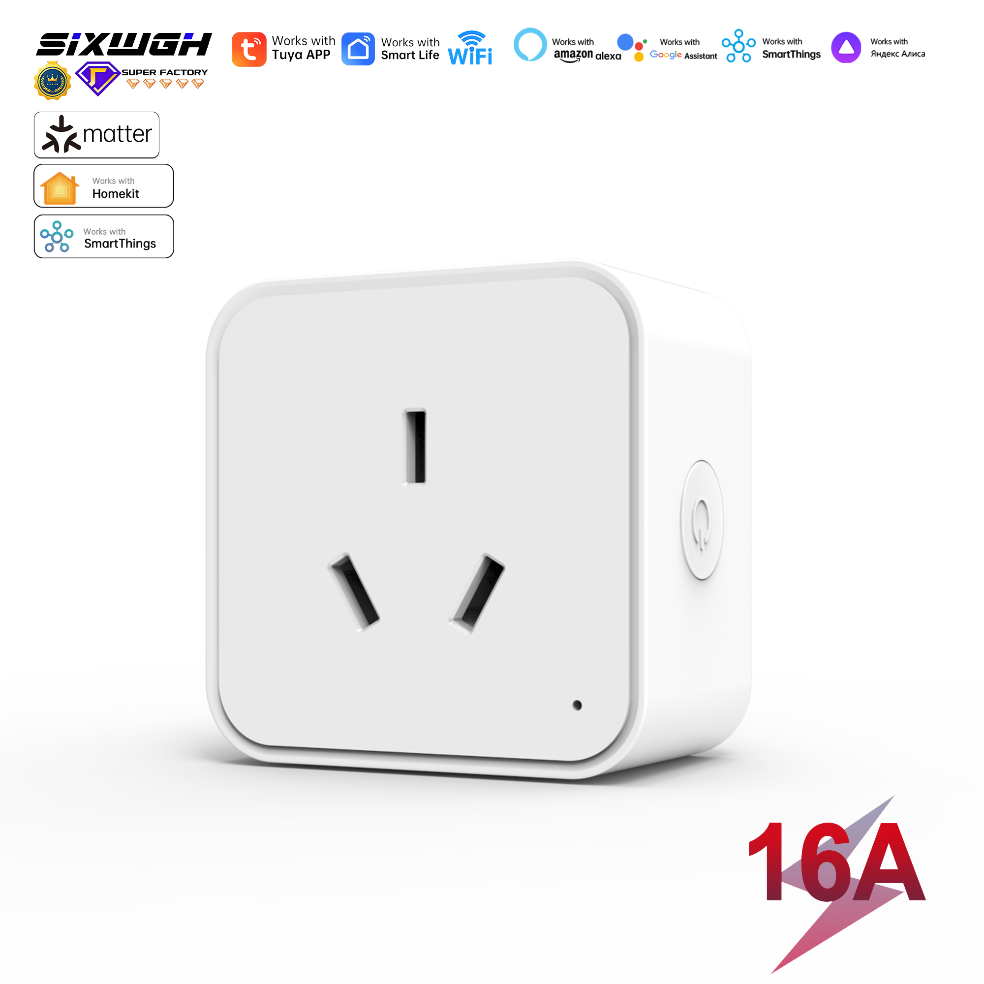 Smart Home Energy App - Inteligentna wtyczka Matter Smart Plug AU
