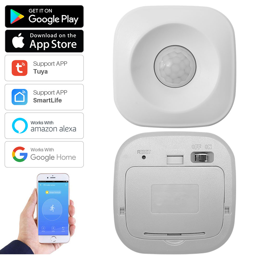 Smart Home Outdoor - Tuya inteligentne WiFi czujnik ruchu PIR
