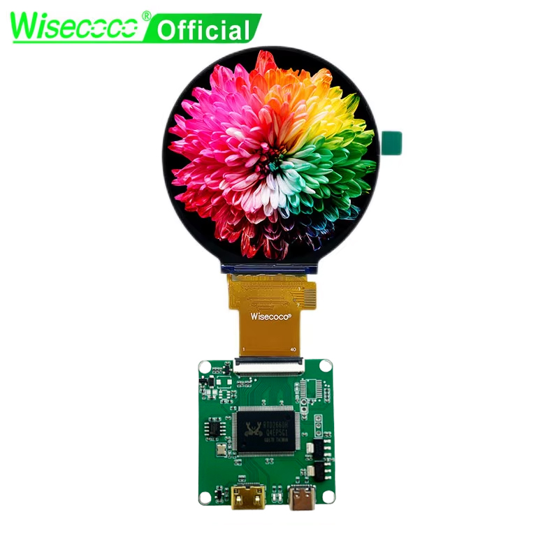 Smart Home Raspberry Pi - Wisecoco 2,8-calowy okrągły wyświetlacz Okrągły 480x480