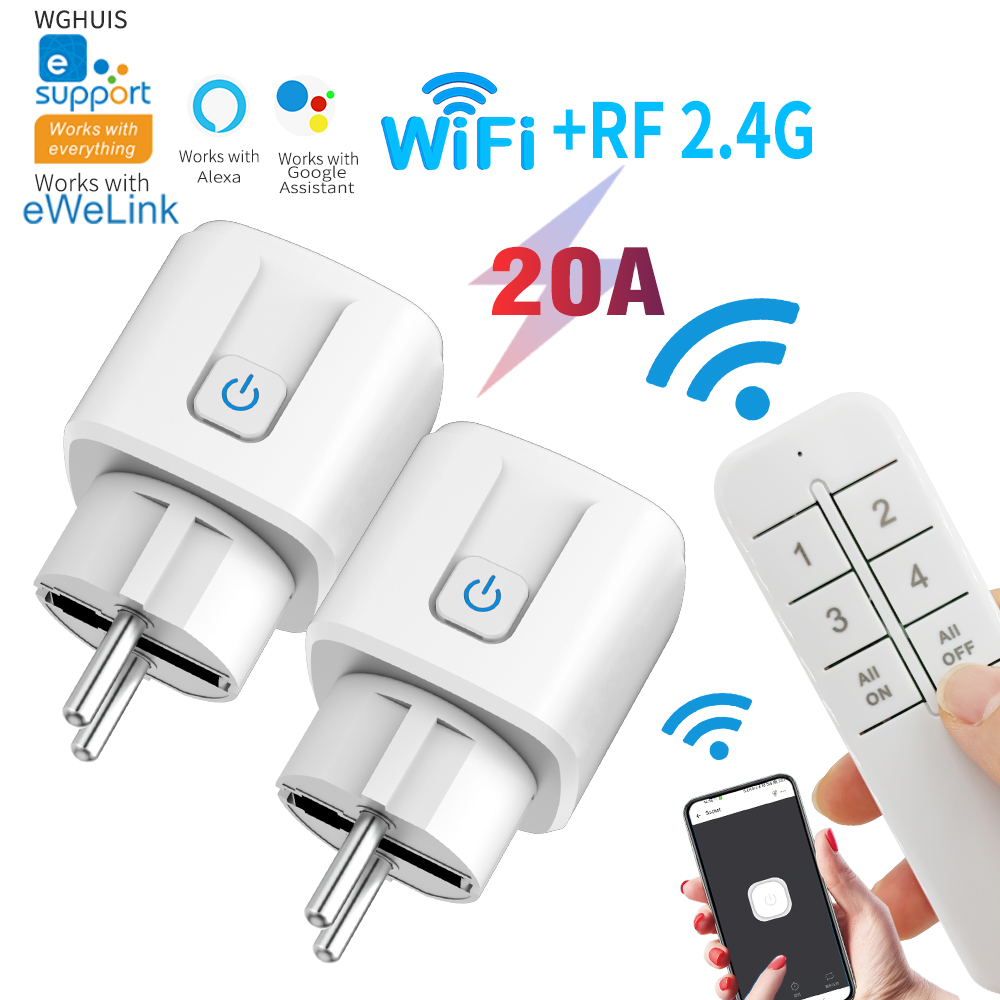 Smart Home Wiz - Inteligentne gniazdko WiFi EWeLink 20A z