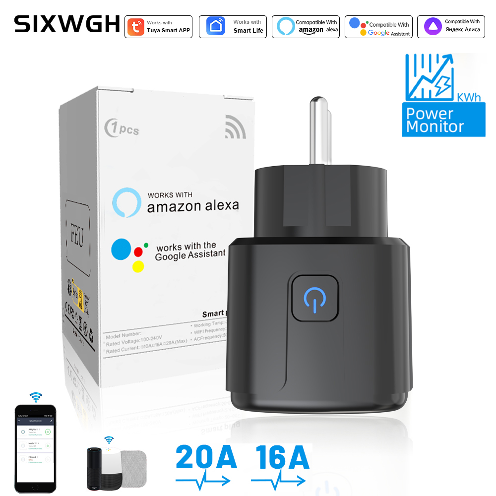 Smart Home Wiz - Inteligentne gniazdko WiFi Tuya z pilotem