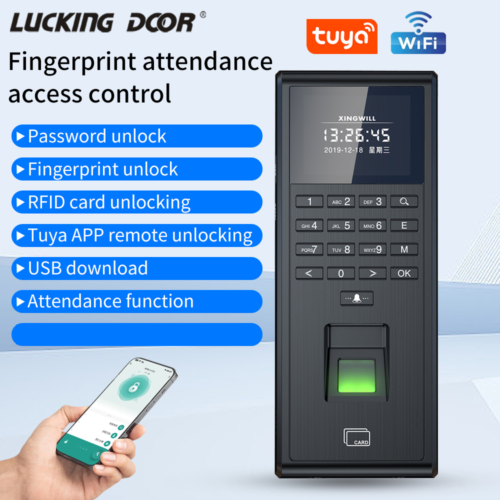 Smart Home Button - Tuya inteligentne biometryczne rozpoznawanie linii papilarnych