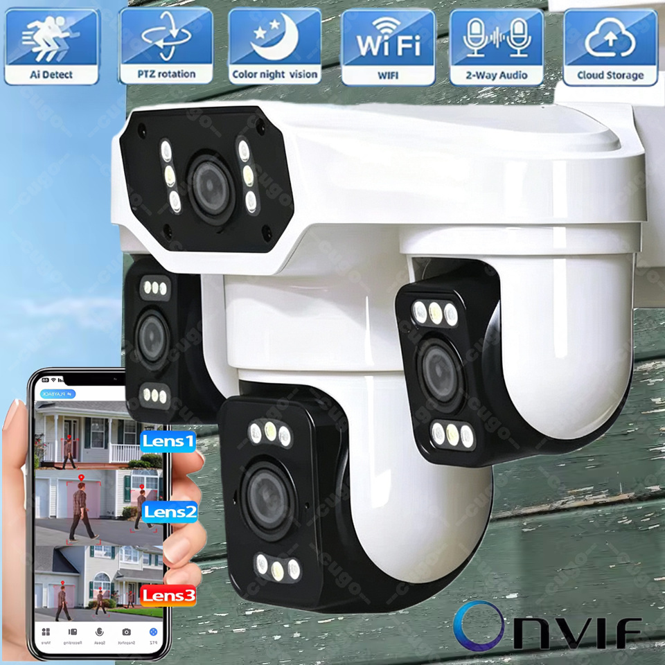 Smart Home Battery Camera Ezviz - Kamera bezpieczeństwa domowego 8K 15MP zewnętrzna