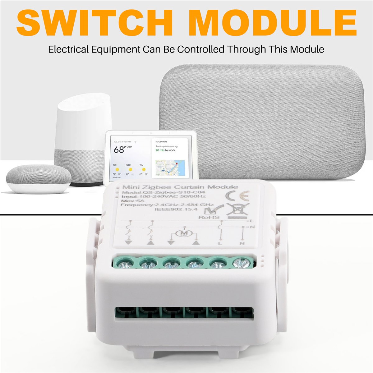 Moduł Zigbee Switch Light Curt – Smart Light Switch recenzja i cena
