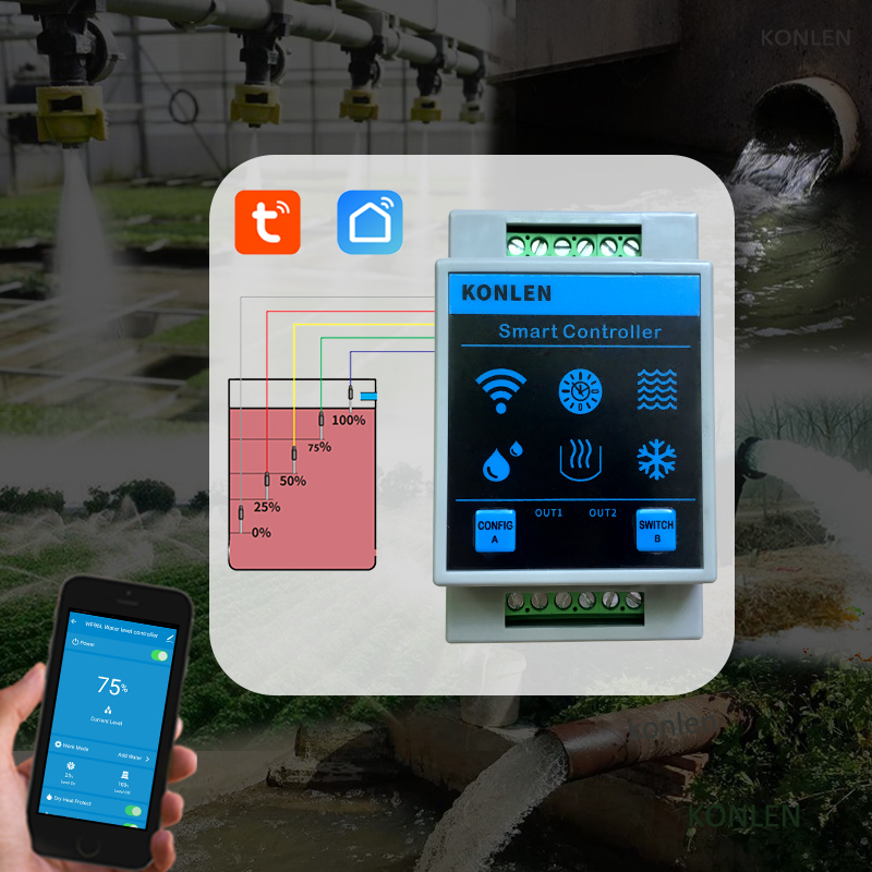 KONLEN Tuya Czujnik poziomu wo – Smart Home Outdoor recenzja i cena