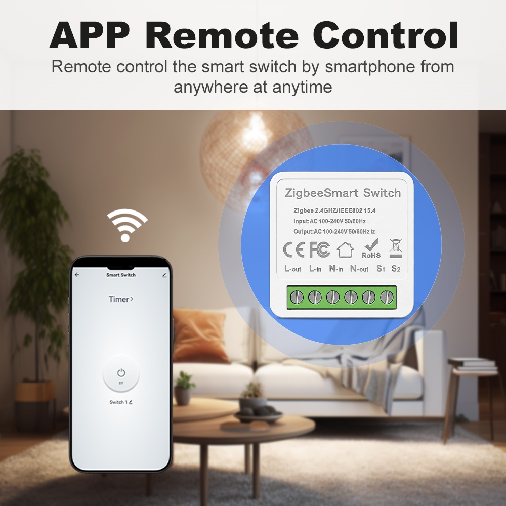 Moduł przełącznika Manhot ZigB – Smart Home Alexa recenzja i cena