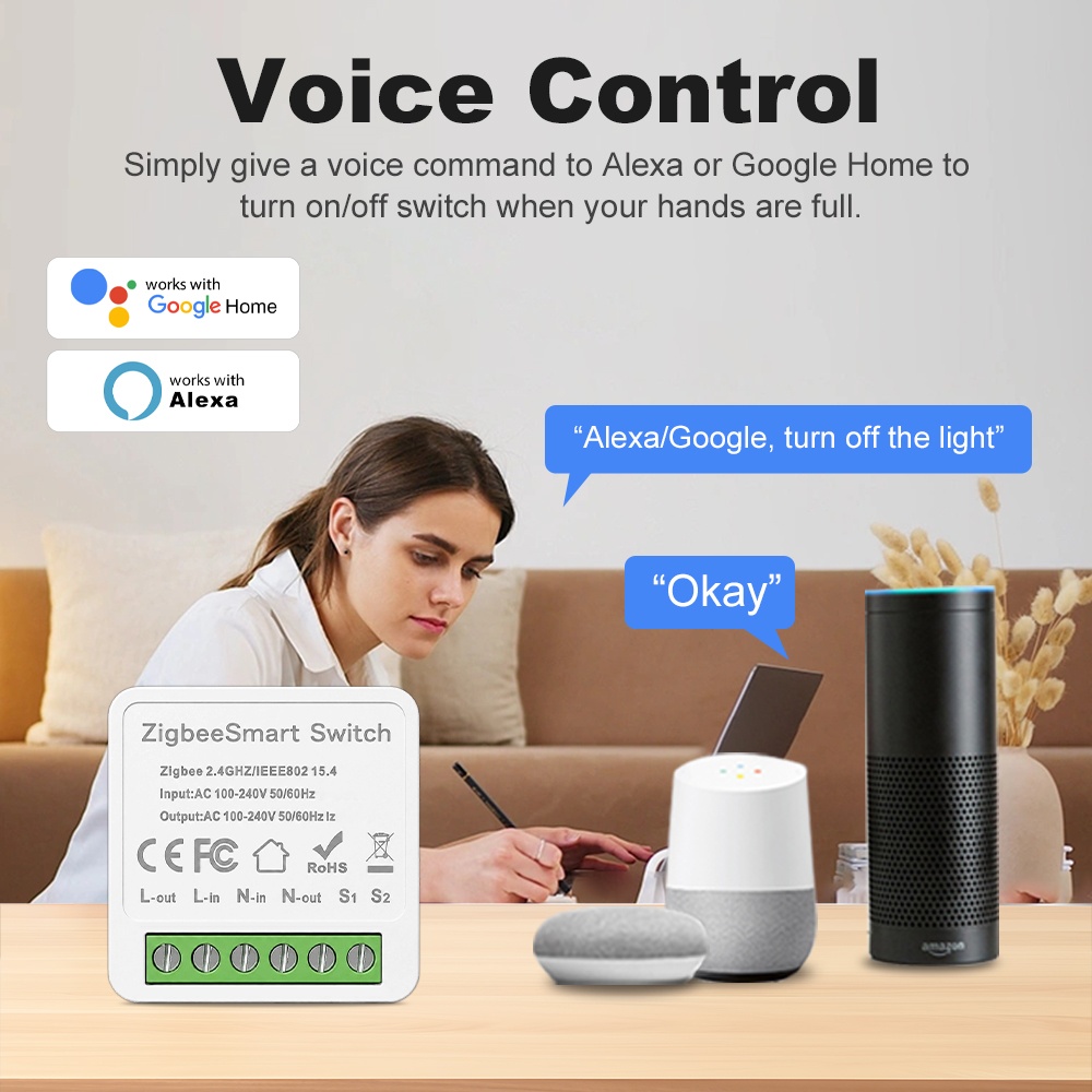 Moduł przełącznika Manhot ZigB – Smart Home Alexa recenzja i cena
