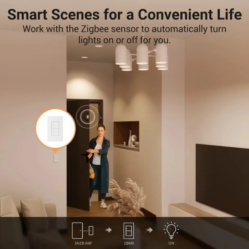 Inteligentny przełącznik ścien – Smart Home Alexa recenzja i cena