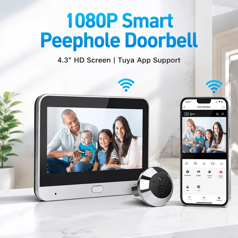Tuya 3MP Inteligentny Cyfrowy  – Smart Home Battery Camera recenzja i cena