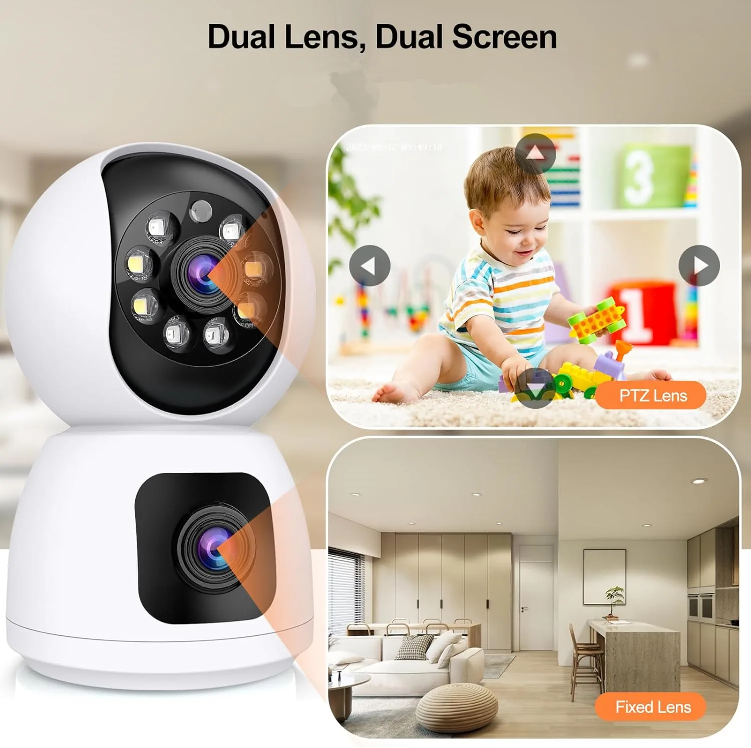 Kamera WiFi 6MP Tuya 2.4G/5G D – Smart Home Battery Camera Ezviz recenzja i cena