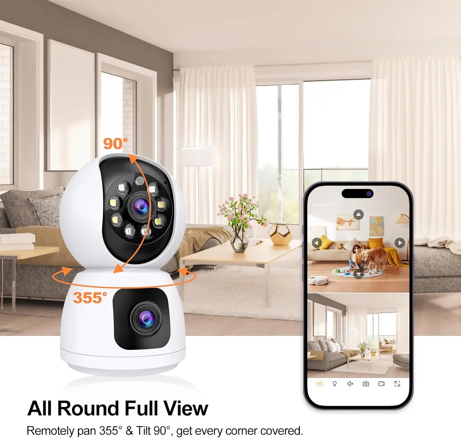 Kamera WiFi 6MP Tuya 2.4G/5G D – Smart Home Battery Camera Ezviz recenzja i cena