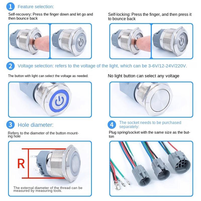 12/16/19/22mm metalowy przełąc – Smart Light Switch recenzja i cena