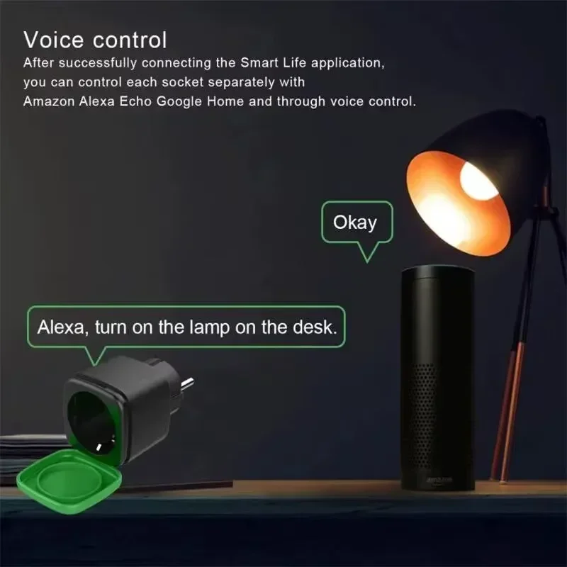 Inteligentne wodoodporne gniaz – Smart Home Alexa recenzja i cena