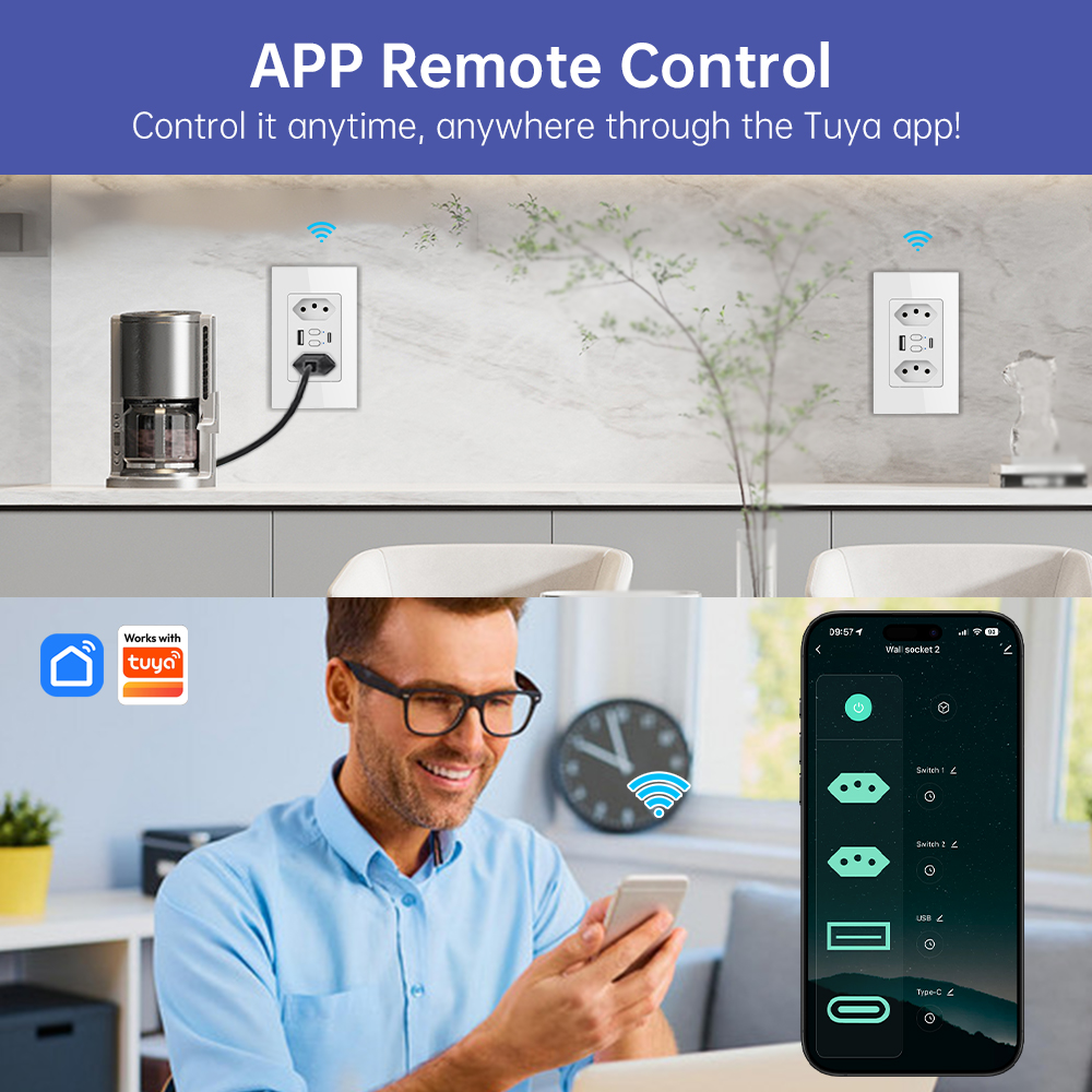 Inteligentne gniazdko WiFi MAN – Smart Home Wiz recenzja i cena