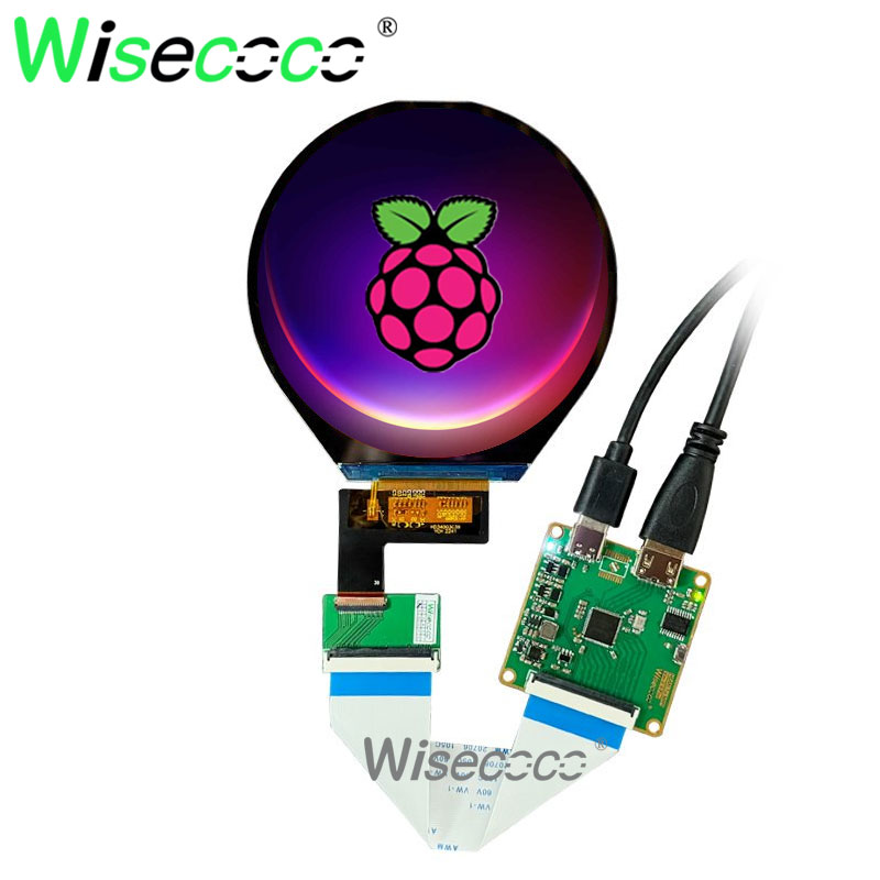 3.4-calowy okrągły wyświetlacz – Smart Home Raspberry Pi recenzja i cena
