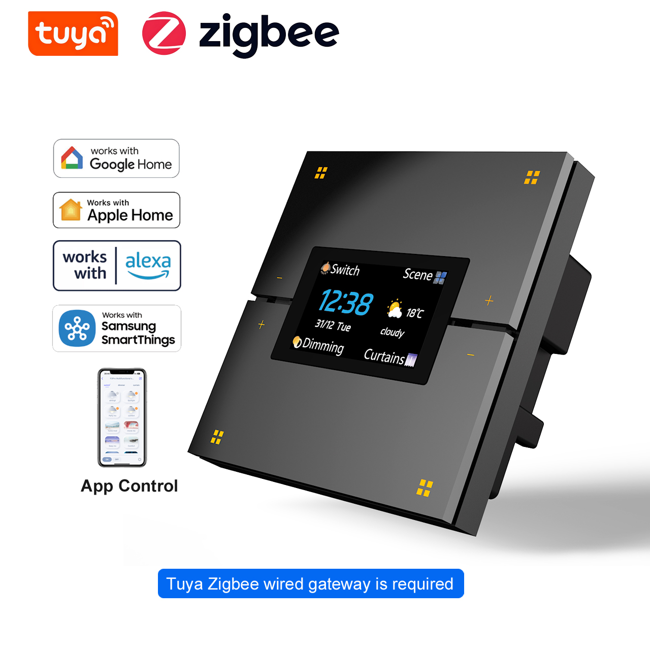 M9 Pro 8-przyciskowy UK Tuya I – Smart Home Button recenzja i cena