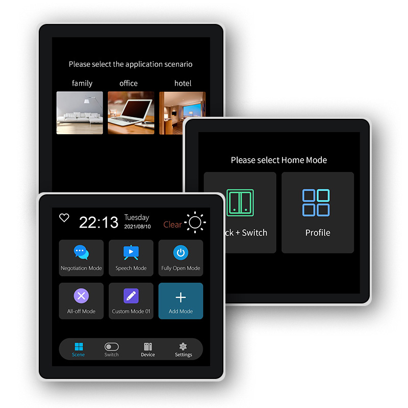FUERS 4-calowy ekran dotykowy  – Smart Home Button recenzja i cena
