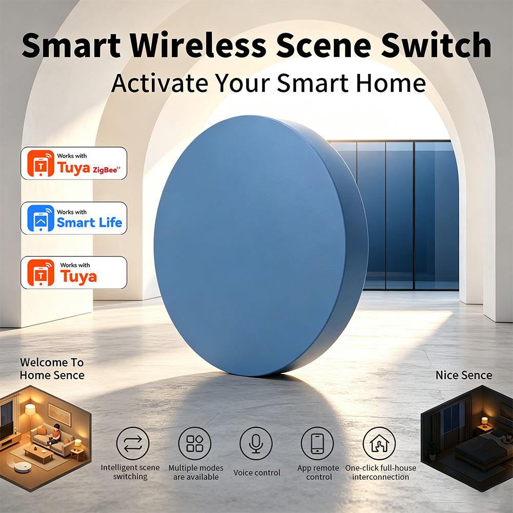 Przycisk Zigbee Smart Scene ko – Smart Home Button recenzja i cena