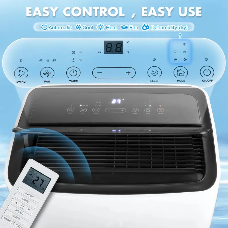 Klimatyzator przenośny FUDA do – Smart Home Wifi recenzja i cena