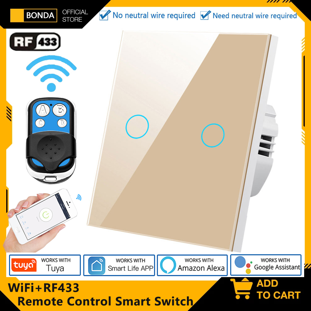 Tuya EU WiFi+RF433 Inteligentn – Smart Home Button recenzja i cena