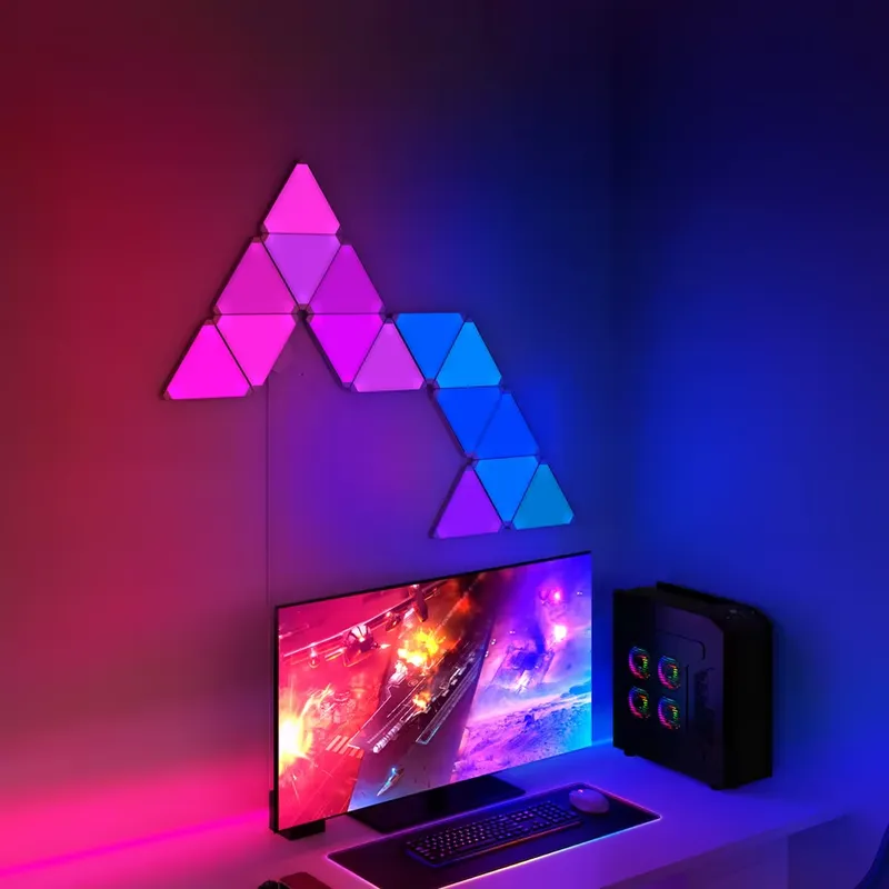 Banqcn Trójkątne LED-owe Lampy – Smart Home Lighting recenzja i cena
