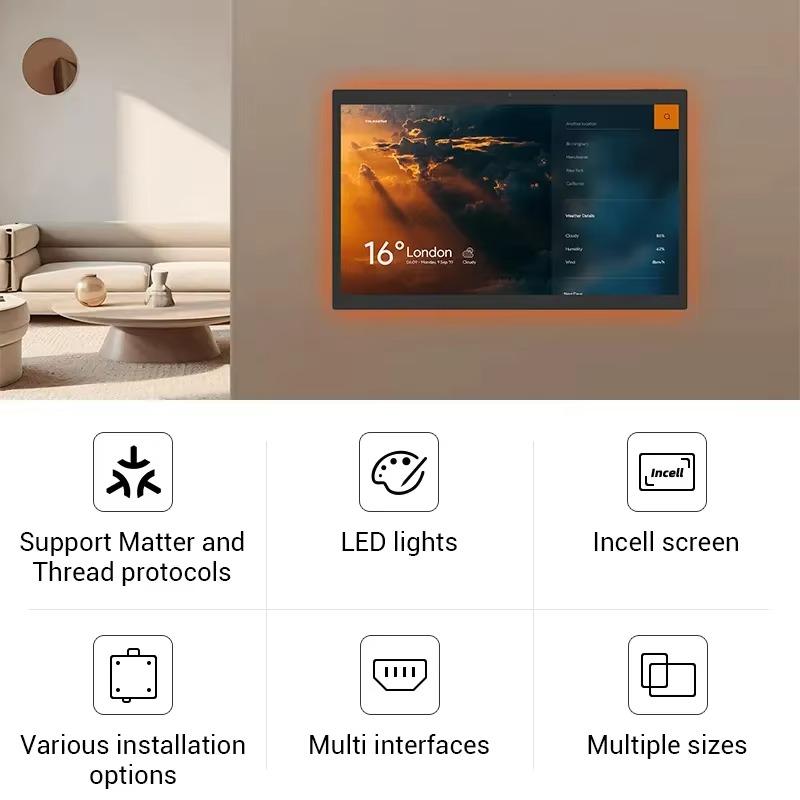 10.1 15.6 Calowy Ręczny Panel  – Smart Home Wifi recenzja i cena